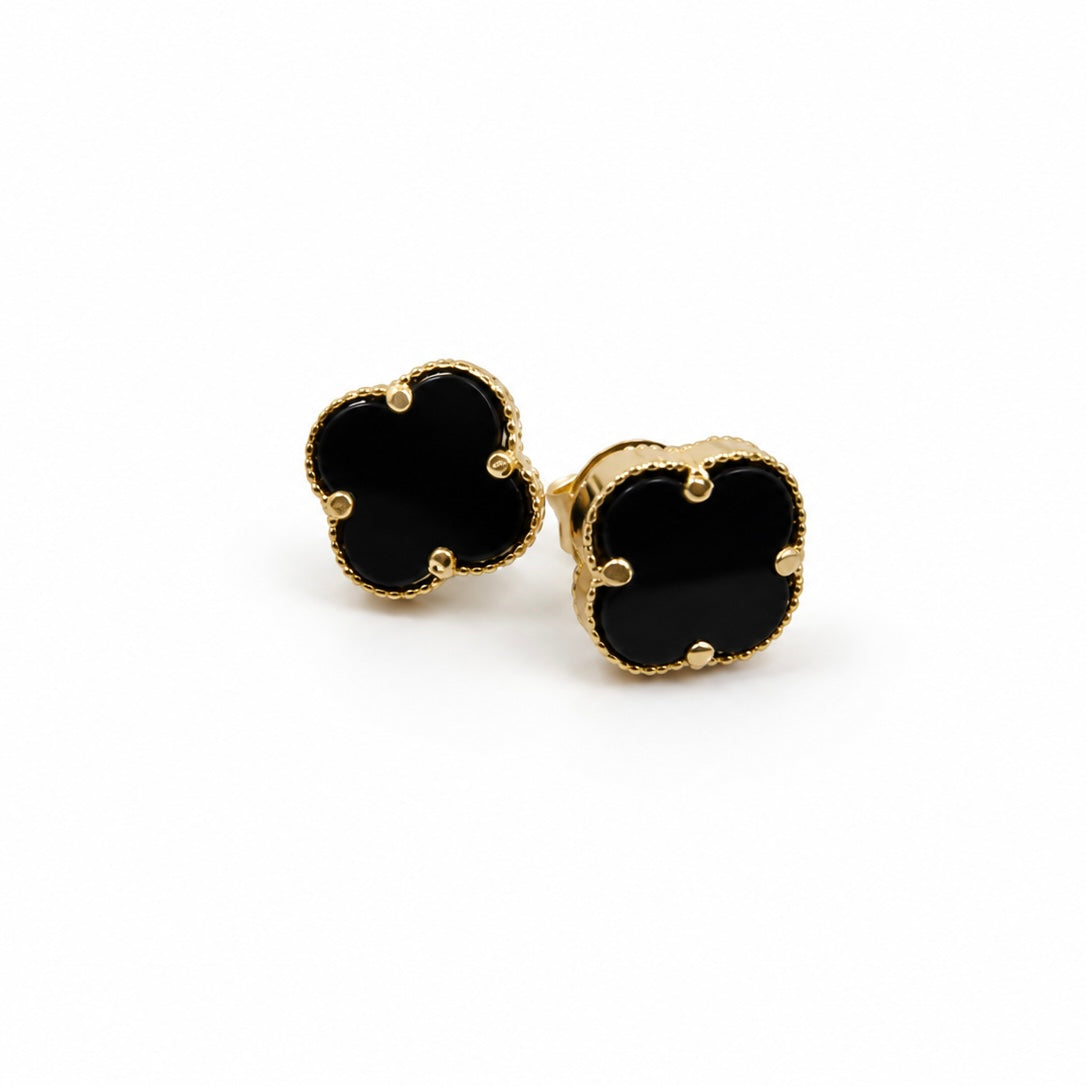 Pendientes de Stud de Trébol