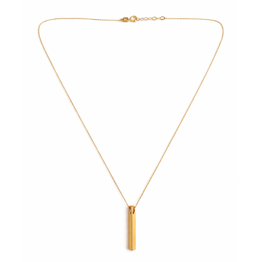 Vertical Bar Necklace