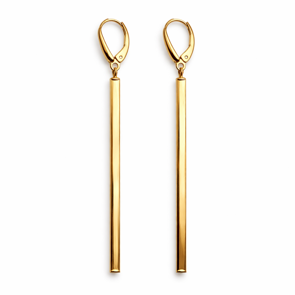 Pendientes Colgantes de Barra