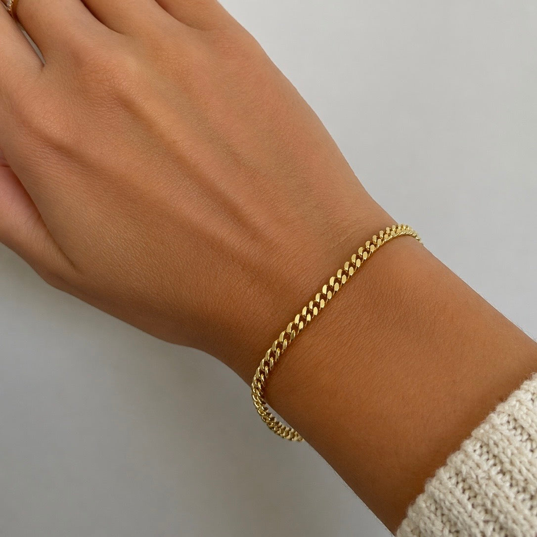 Pulsera de Eslabones Cubanos