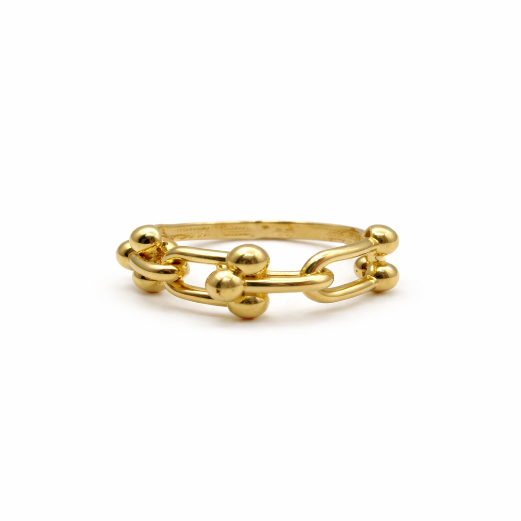 Anillo de Enlace con Perlas