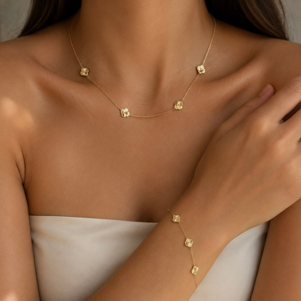 Conjunto de Encantos Florales