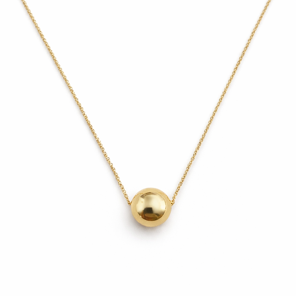 Collar de Cadena de Bolas