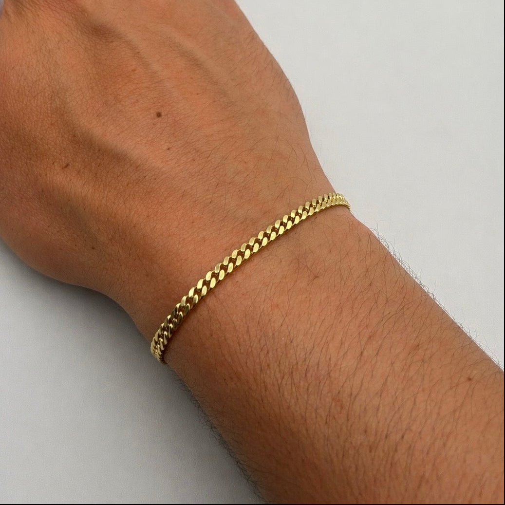 Pulsera de Eslabones Cubanos