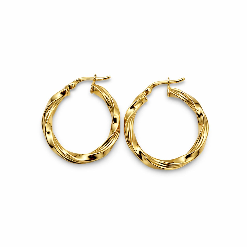 Pendientes de Aros Torcidos