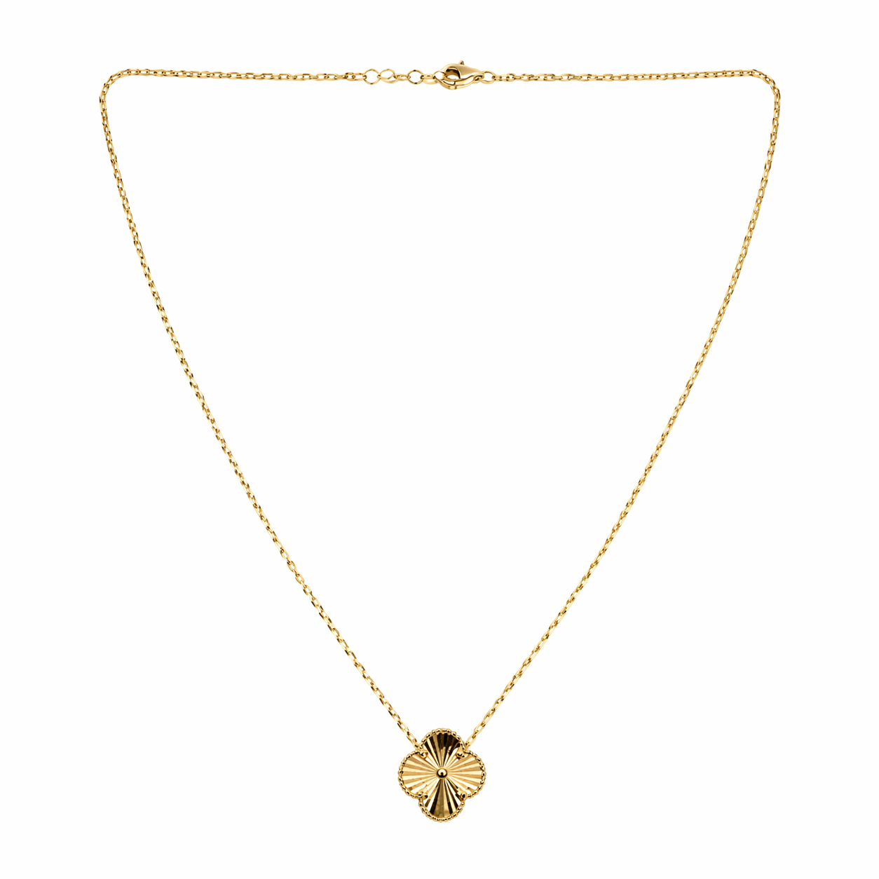 Collar con Colgante de Trébol