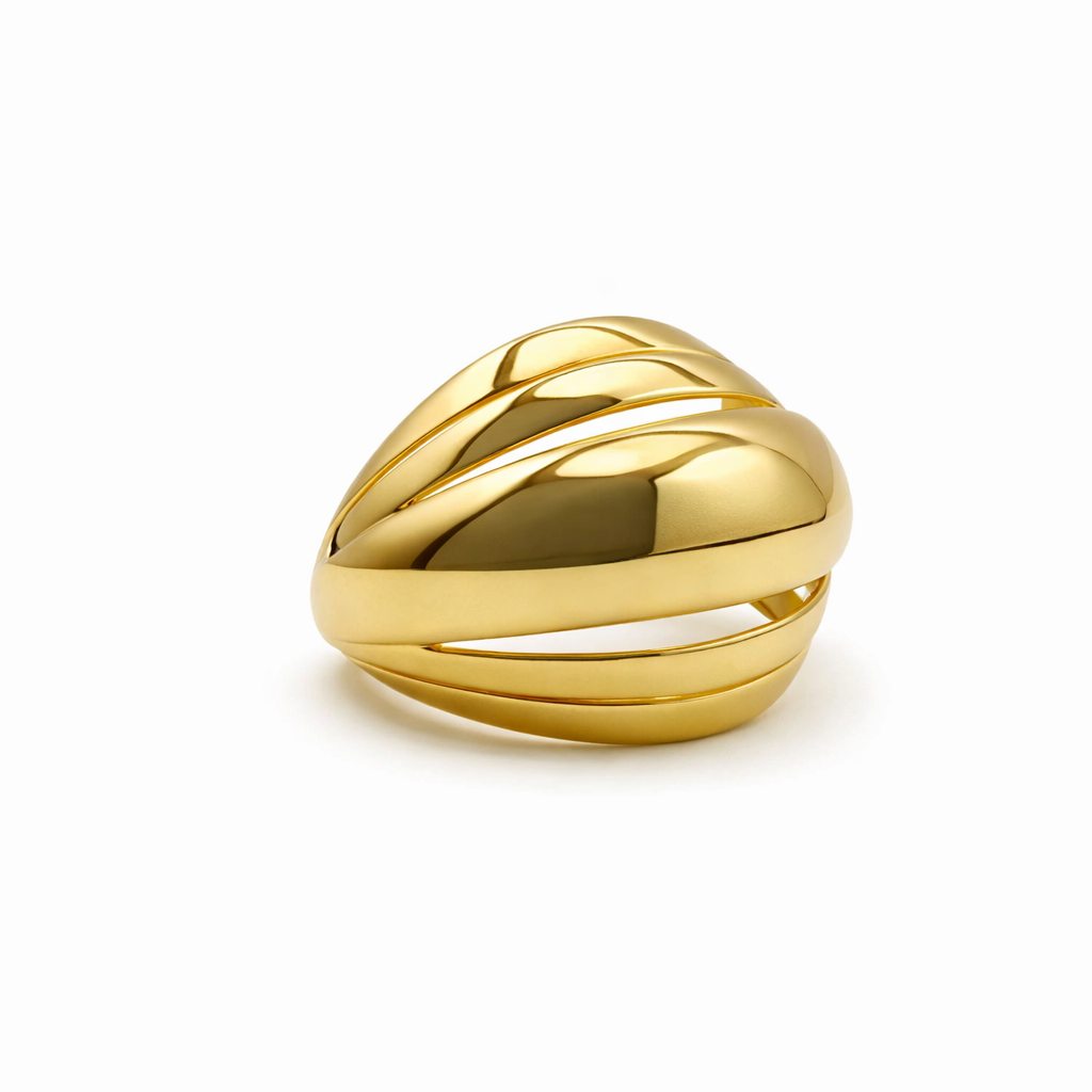 Anillo de Cúpula Esculpida
