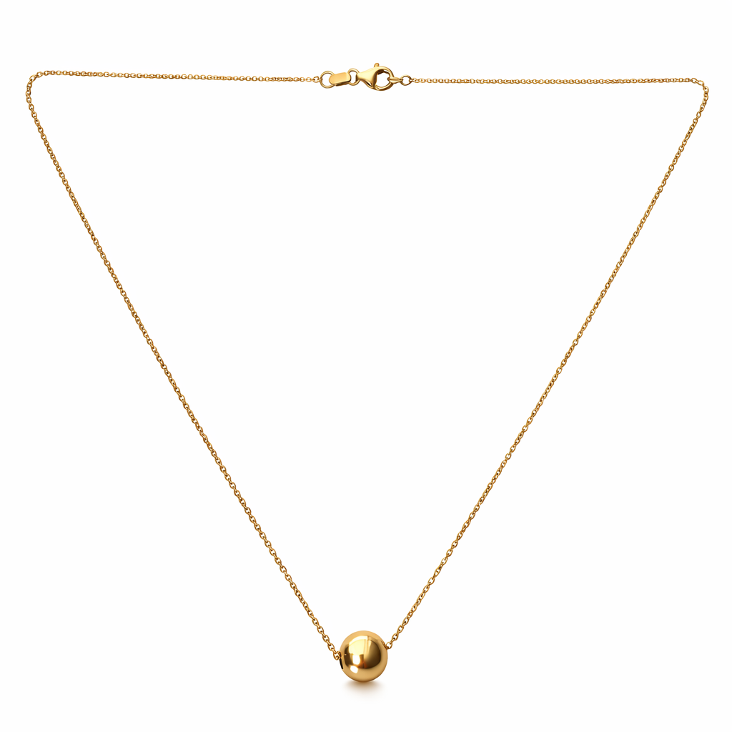 Collar de Cadena de Bolas