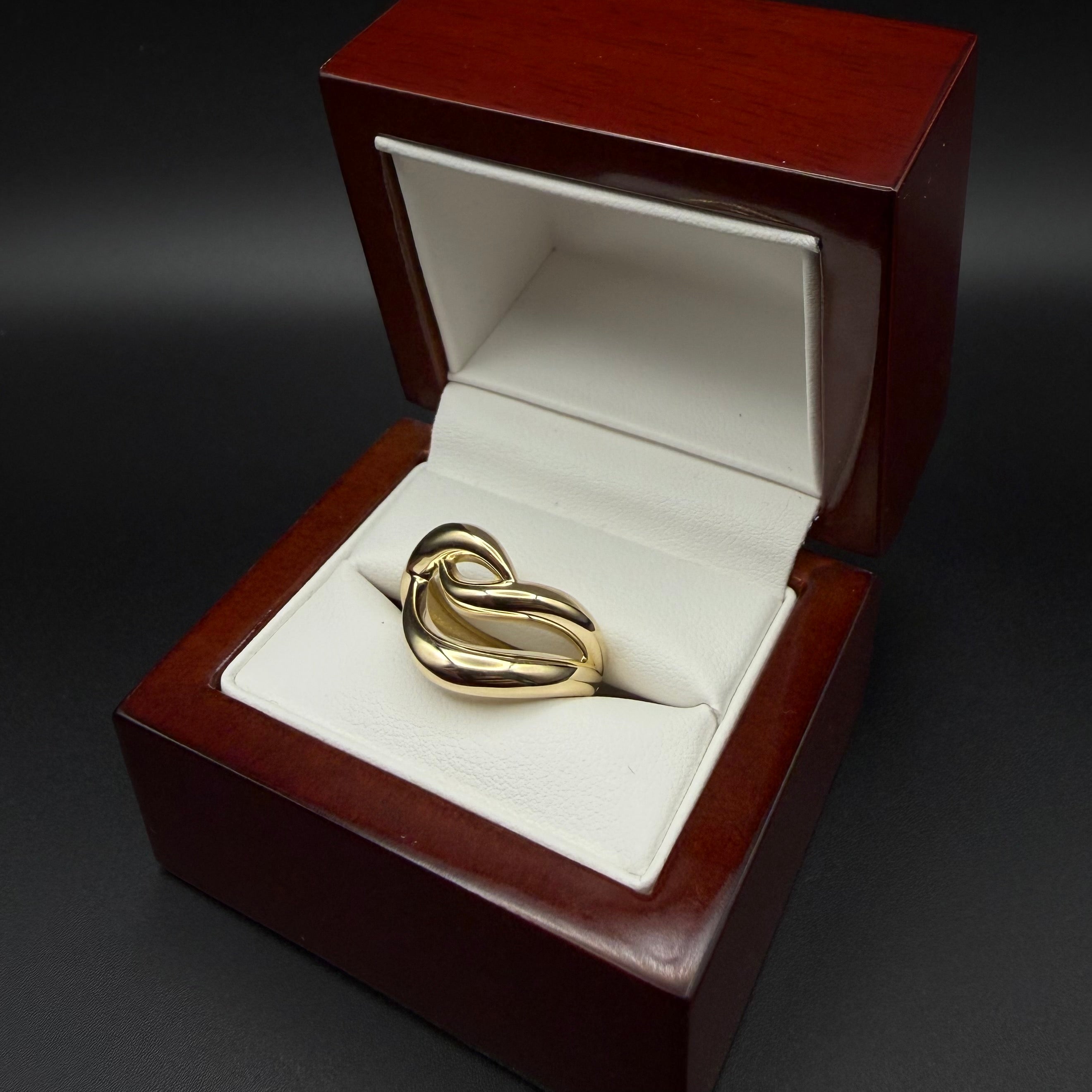 Anillo de Nudo Entretejido