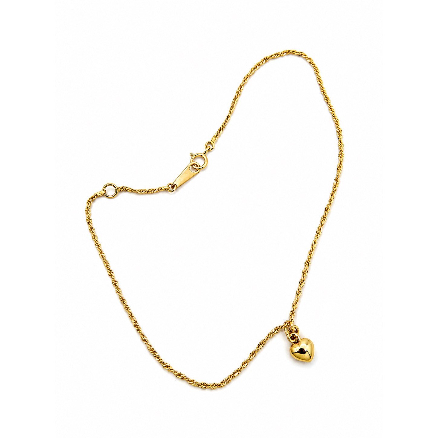 Tobillera con Encanto de Corazón