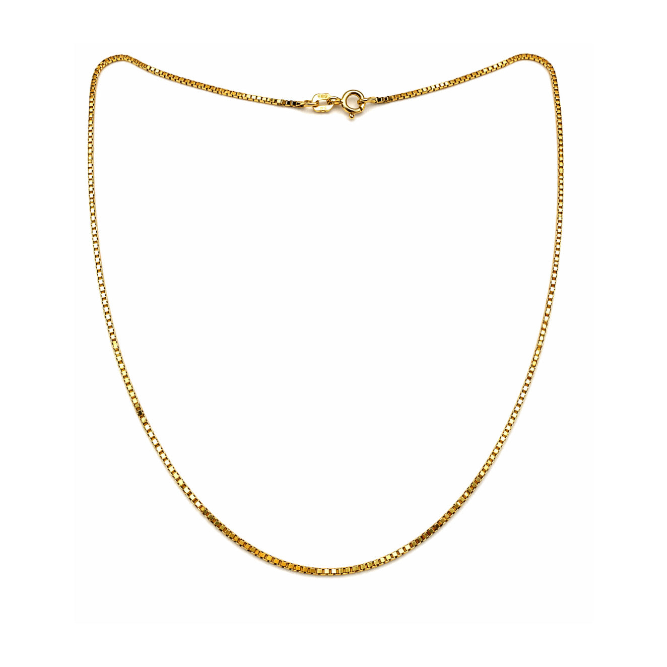 Collar de Cadena de Caja